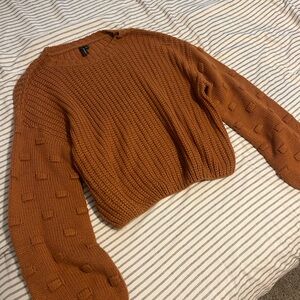 Rust Knit Sweater